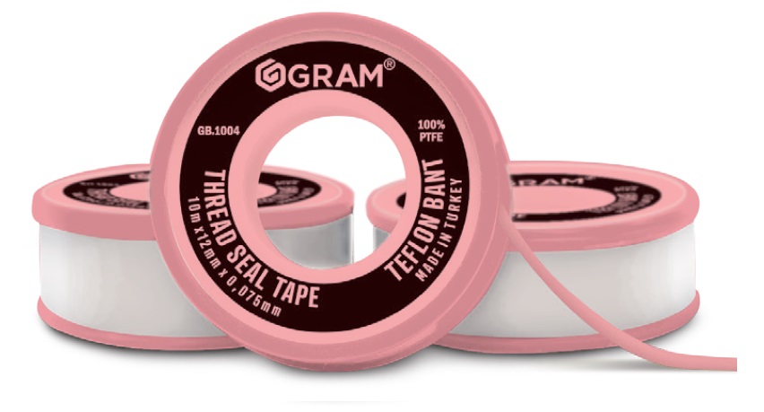 Pink thered seal tape