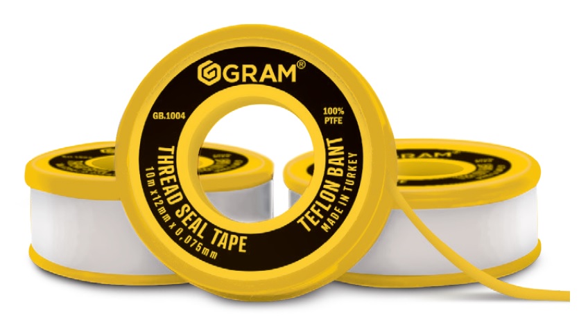 Yellow Gas Line PTEE Tape