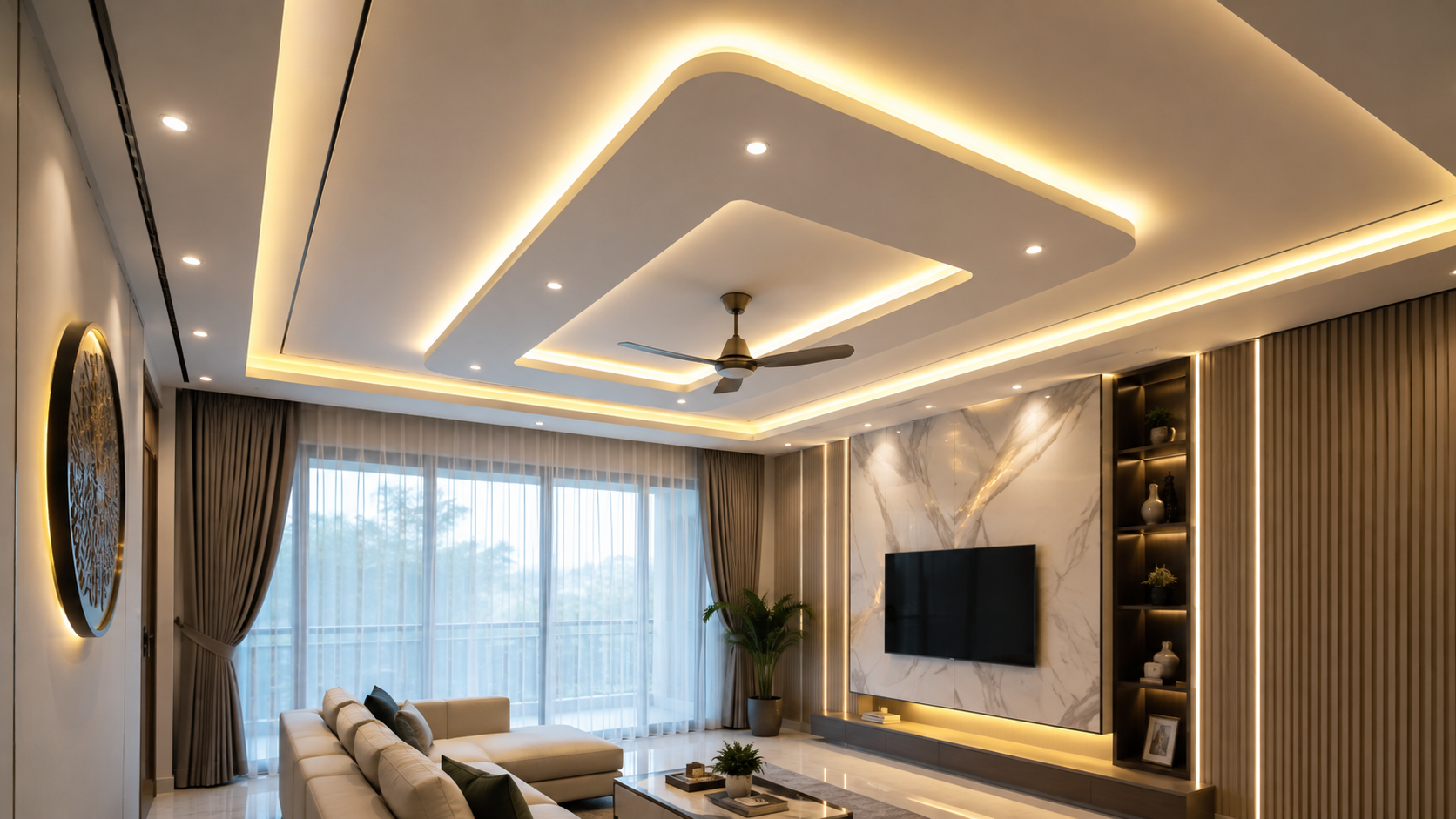 False Ceiling & Lighting